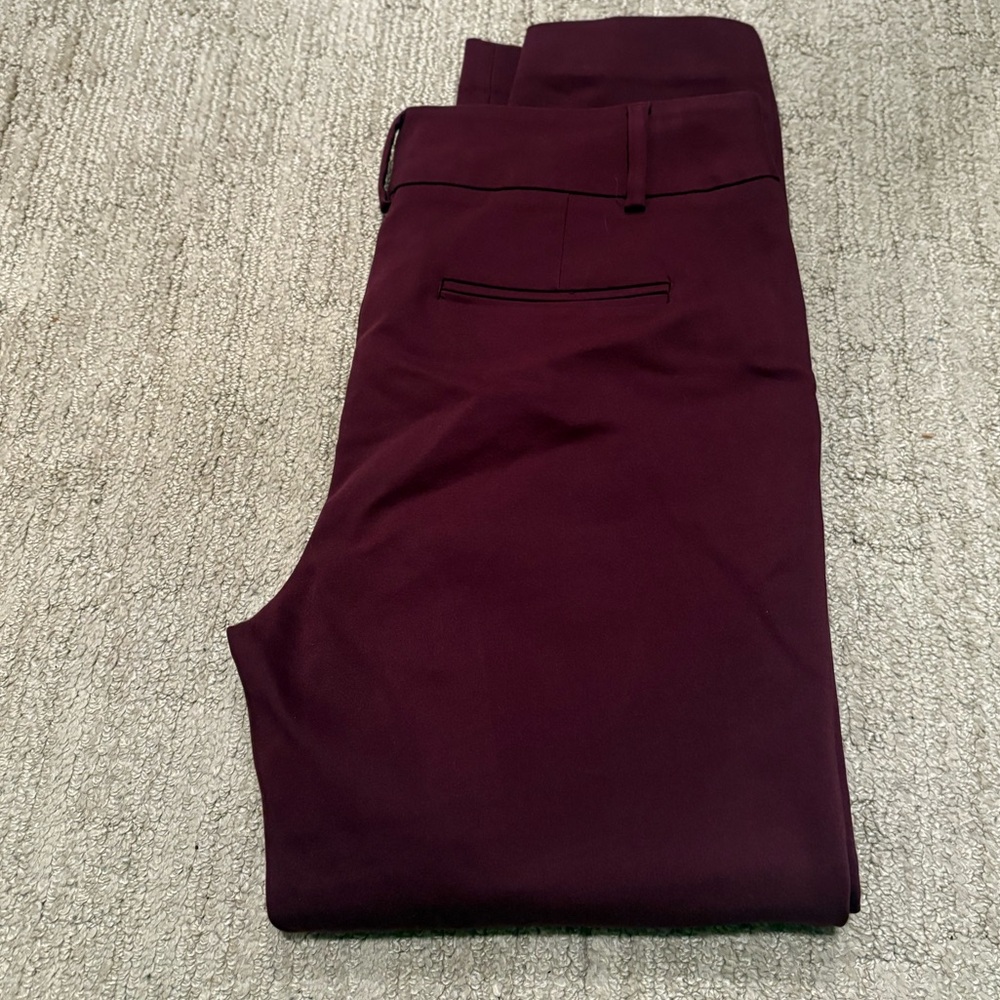 RW&CO. Deep Burgundy Dress Pants